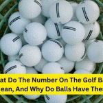 What Do The Number On The Golf Balls Mean